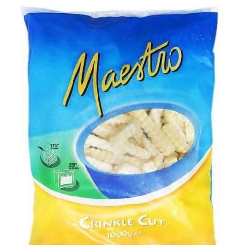 Maestro вълнообразни бланширани замразни картофи (1 кг)