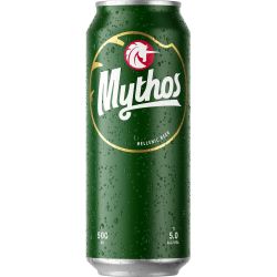 Mythos бира в кен (500 мл)