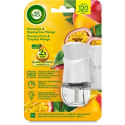 Air Wick Extra Oils комплект електрически ароматизатор манго и маракуя (19 мл)