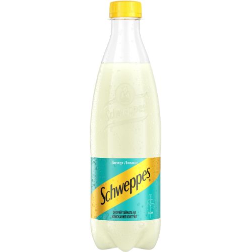 Schweppes битер лимон газирана безалкохолна напитка (500 мл)