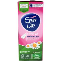 Everyday Normal Extra Dry дамски превръзки с лайка (20 бр.)