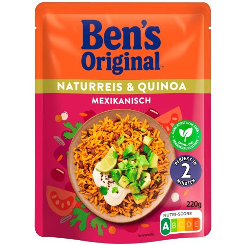Ben's Original мексикански ориз с киноа и 3 вида семена (220 г)