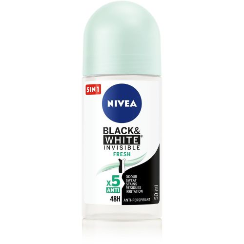 Nivea рол он Invisible On Black & White Fresh (50 мл)