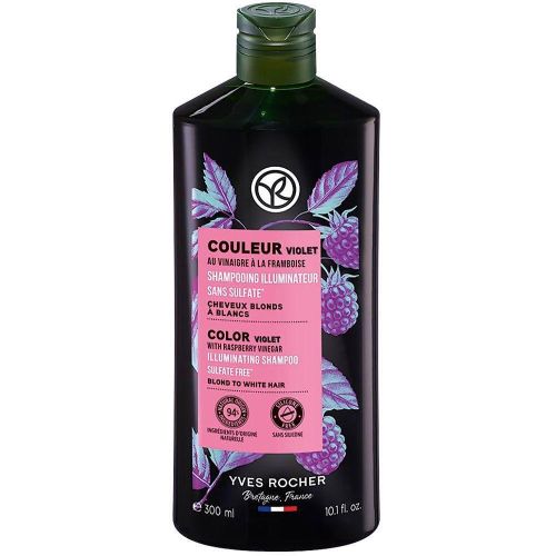 Yves Rocher Color Violet with Raspberry Vinegar шампоан за руси боядисани коси (300 мл)