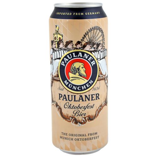 Paulaner Oktoberfest бира кен (500 мл)