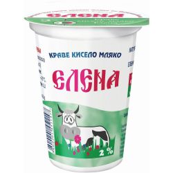 Елена краве кисело мляко 2% (400 г)
