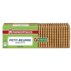 Papadopoulos Petit Beurre бисквити без захар (225 г)