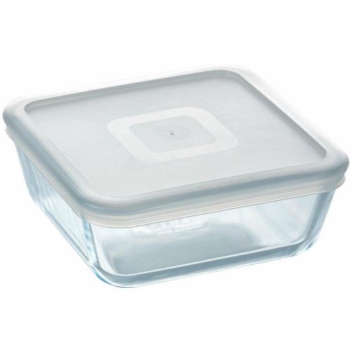 Pyrex Cook квадратна купа с капак, 900 мл (1 бр.)