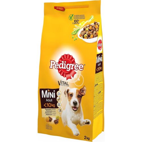 Pedigree гранули пилешко месо и зеленчуци (2 кг)