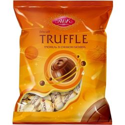ABK Truffle шоколадови бонбони с вкус на бисквита (165 г)
