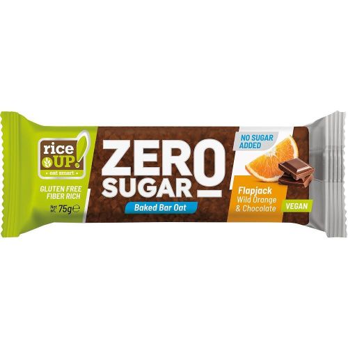 Rice Up овесен бар портокал и шоколад, без глутен, без захар (70 г)