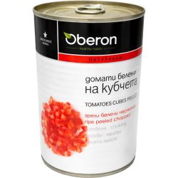 Оберон белени домати на кубчета (400 г)