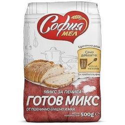 София Мел готов микс за печива от пшенично брашно и мая (500 г)