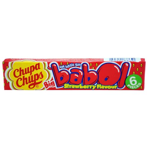 Chupa Chups Big Babol дъвка ягода (1 бр.)