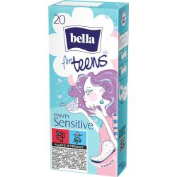 TZMO Bella For Teens Sensitive ежедневни дамски превръзки, 20 бр. (1 бр.)