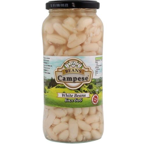 Campese бял боб, буркан (540 г)