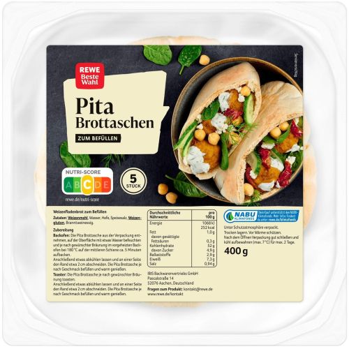 REWE хляб пита (400 г)