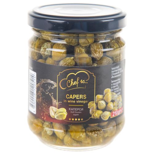 Chef is каперси (210 г)