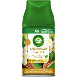 Air Wick Freshmatic пълнител ароматизатор сандалово дърво и ванилия (250 мл)