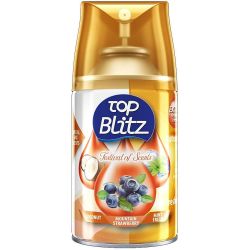 Top Blitz Coconut, Mountain Strawberry, Mint Fresh ароматизатор за стая, пълнител (260 мл)