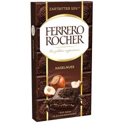 Ferrero Rocher тъмен шоколад с лешници (90 г)