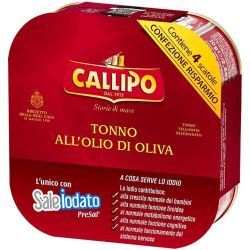 Callipo риба тон в маслиново масло, 4 бр. х 70 г (280 г)