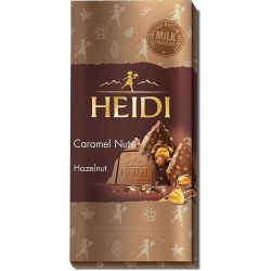 Heidi Caramel Nuts Hazelnuts млечен шоколад (80 г)
