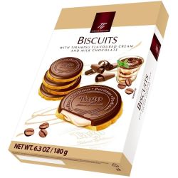 Tago бисквити с пълнеж тирамису (180 г)