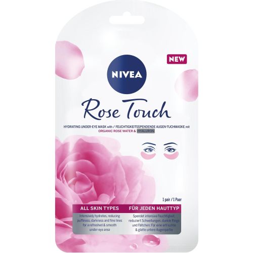Nivea Rose Water околоочна маска (1 бр.)