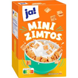 JA! зърнена закуска с канела (750 г)