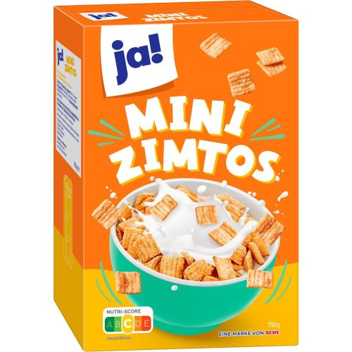 JA! зърнена закуска с канела (750 г)