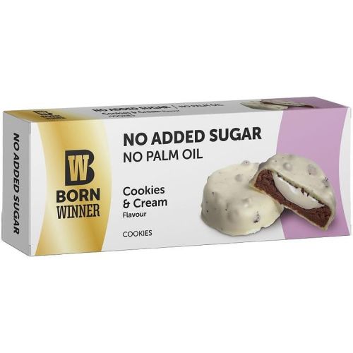 Born Winner бисквитки с крем, без добавена захар (100 г)