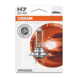 Osram халогенна лампа H7, 55W, 12V, PX26D (1 бр.)