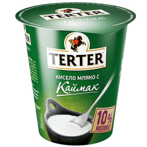 Terter краве кисело мляко с каймак 10% (300 г)