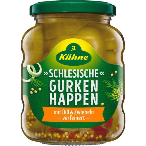 Kuhne мариновани краставички нарязани (330 мл)