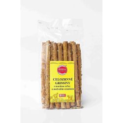 Biomila био пълнозърнести гризини с вкус пица и морска сол (100 г)