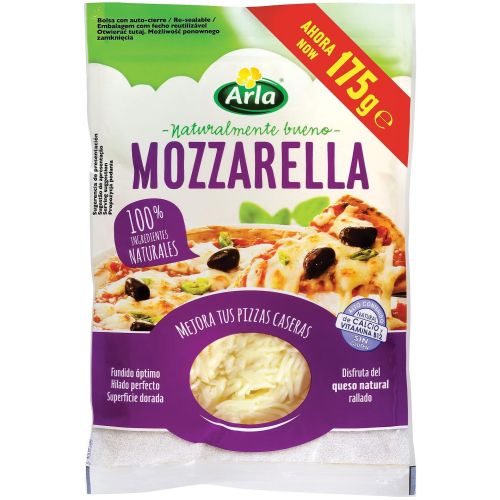Arla настъргана моцарела (175 г)