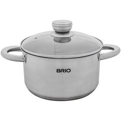 Brio Metallica иноксова тенджера, 22 см, 4.2 л (1 бр.)