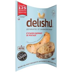 Delishu деликатес от заквасено кашу с домати и риган (100 г)