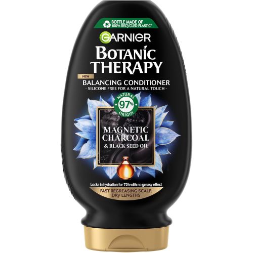 Garnier Botanic Therapy Hair Remedy Magnetic Charcoal балсам за коса (200 мл)
