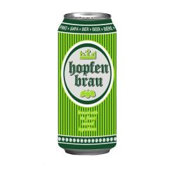 Hopfen Brau светла бира в кен (500 мл)