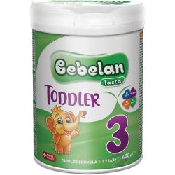 Bebelan Lacta 3 мляко за малки деца, 1 - 3 години (400 г)