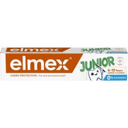 Elmex Junior паста за зъби, 6 г - 12 г (75 мл)