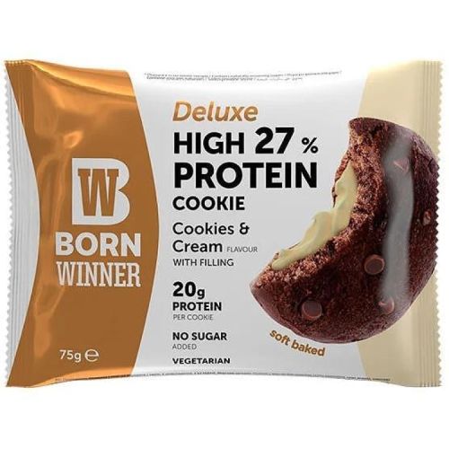 Born Winner Deluxe куки бисквита и крем с пълнеж (75 г)