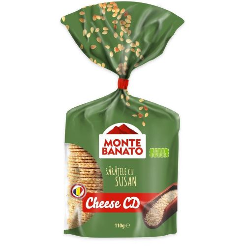Monte Banato Cheese CD крекери със сусам (110 г)