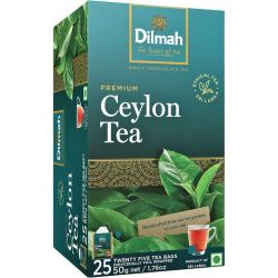 Dilmah Ceylon Tea черен цейлонски чай, 25 бр. (50 г)