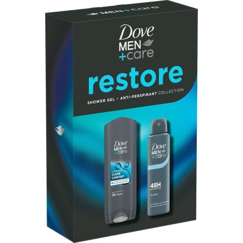Dove Men+Care Restore Clean Comfort подаръчен комплект (1 бр.)