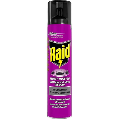 Raid универсален аерозол срещу насекоми (300 мл)