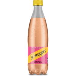 Schweppes розов грейпфрут газирана безалкохолна напитка (500 мл)