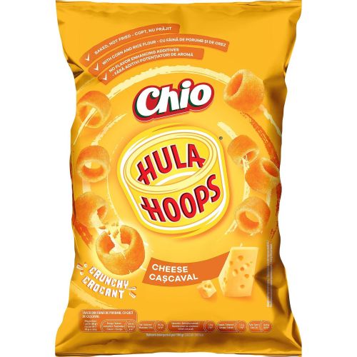 Chio Hula Hoops снакс със сирене (70 г)